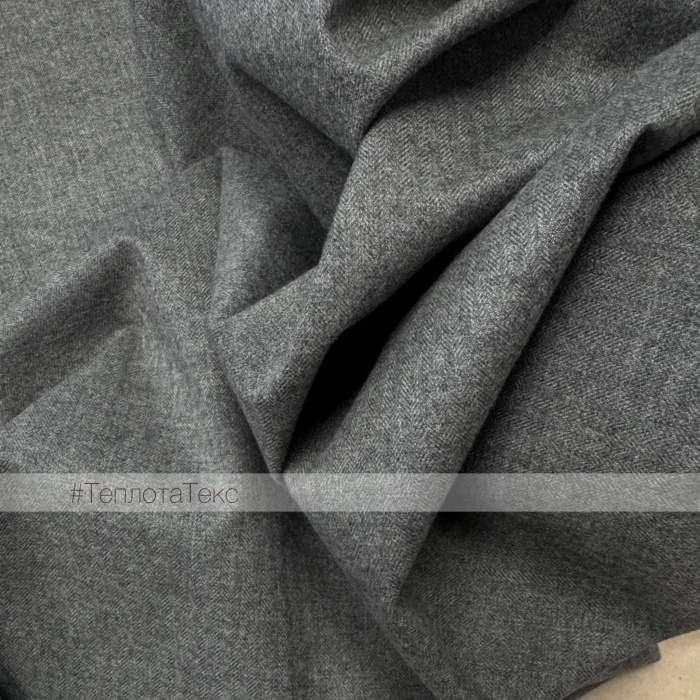 Мембрана 3К Ванкувер, плетение елочка (Темно-серый)