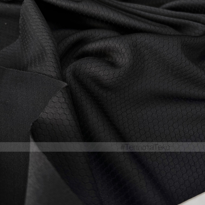 Ложная сетка CoolPass, трикотажное полотно, ширина 160см (Черный (16 black))